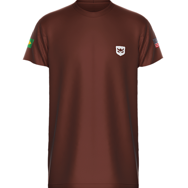 Camiseta Básica Westew em Algodão Cotton - Marrom